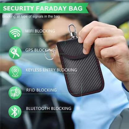 Signal Blocking Key Pouch