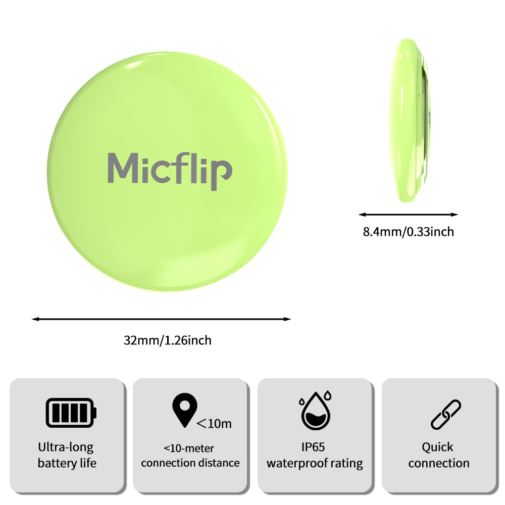 Mini Tag With Silicone Holder