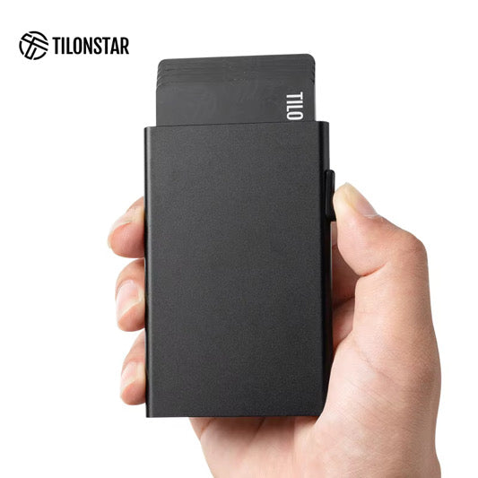 Smart Card Wallet – Slim RFID Aluminium Holder