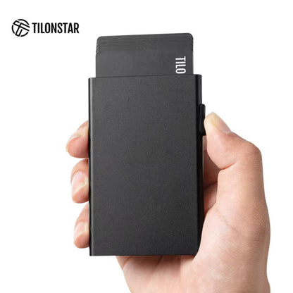Smart Card Wallet – Slim RFID Aluminium Holder