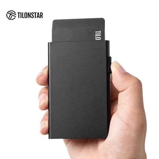 Smart Card Wallet – Slim RFID Aluminium Holder