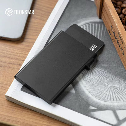 Smart Card Wallet – Slim RFID Aluminium Holder