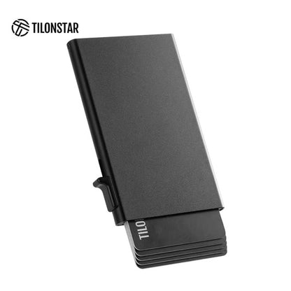 Smart Card Wallet – Slim RFID Aluminium Holder